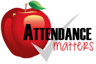 Attendance Matters with Apple and checkmark image