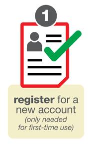 Register for a New Account