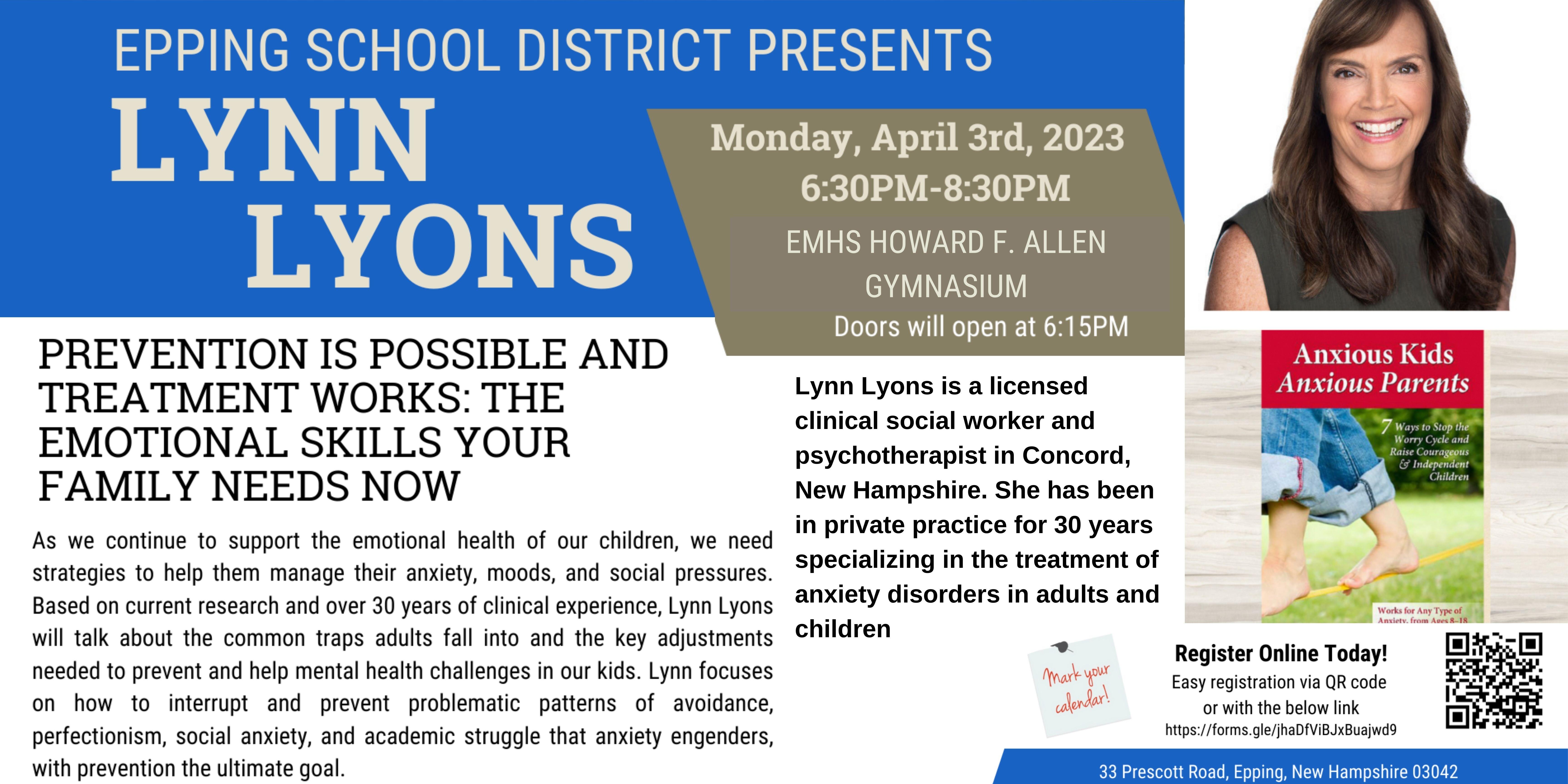 Lynn Lyons Community Event