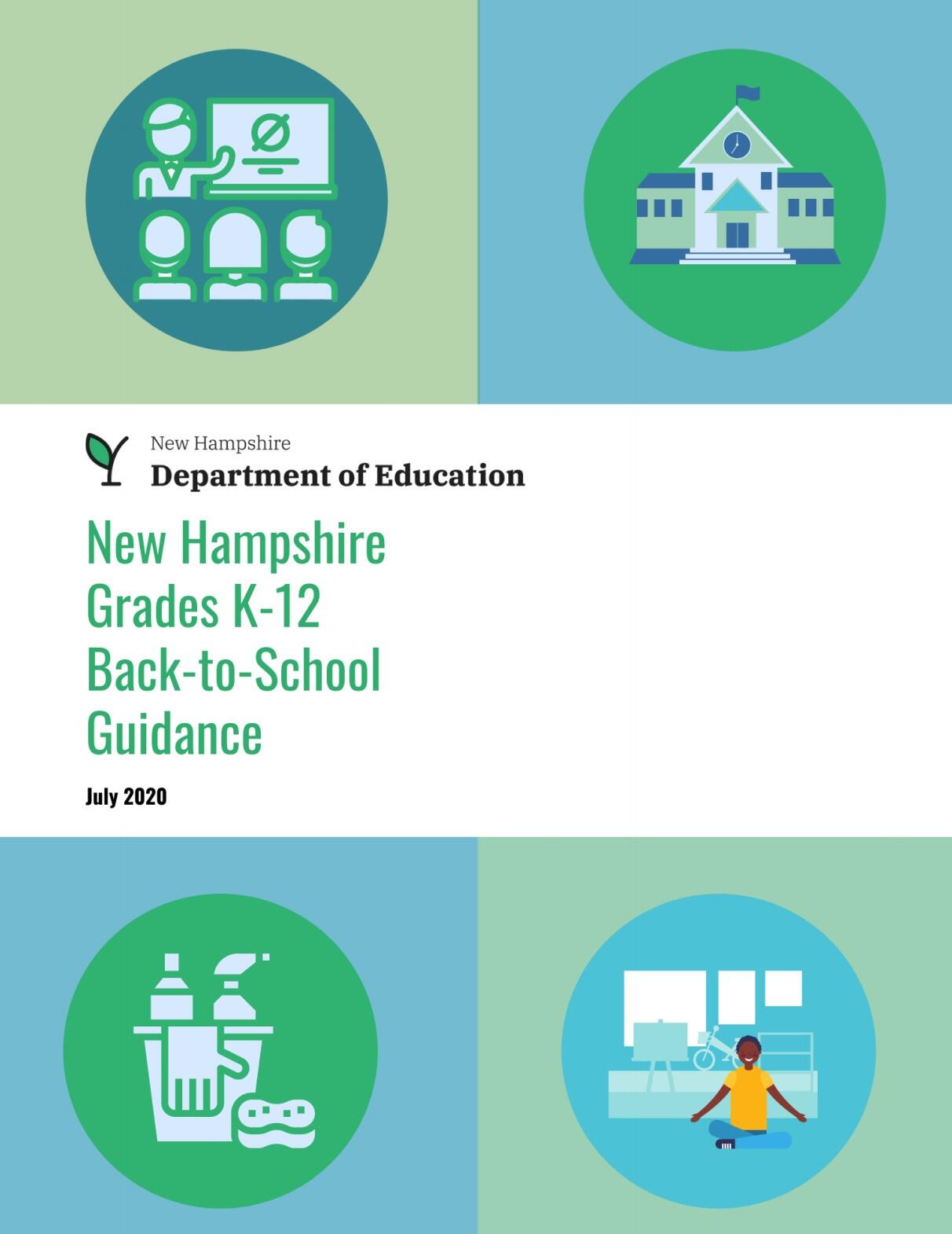 NH DOE Back-to-School Guidance booklet